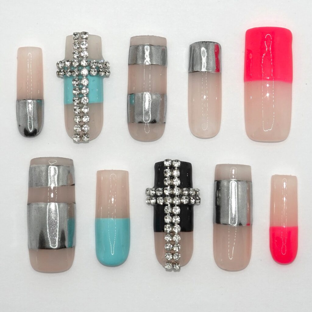 Geometric Rhinestones